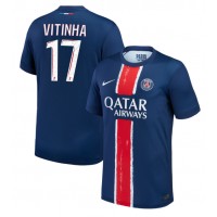 Dres Paris Saint-Germain Vitinha #17 Domaci 2024-25 Kratak Rukav